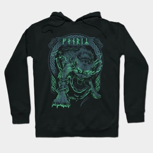 Norse Fenrir Viking Wolf Ragnarok Nordic Mythology Hoodie